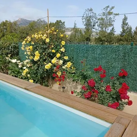 Maison Cosy Climatisée Avec Piscine Et Jardin * Calenzana